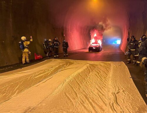 Praktisk provning av tunnelbränder