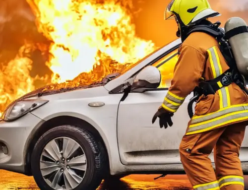 Första stegen vid en batteribrand: En komplett guide för brandmän